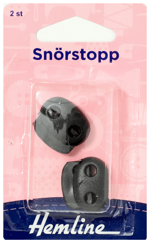 Snörstopp Svart