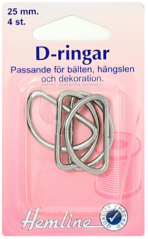 D-ringar 25mm