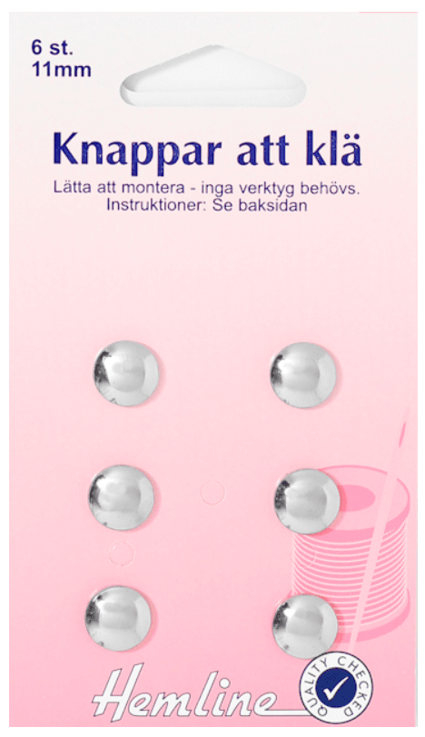 Knapp att klä 11mm