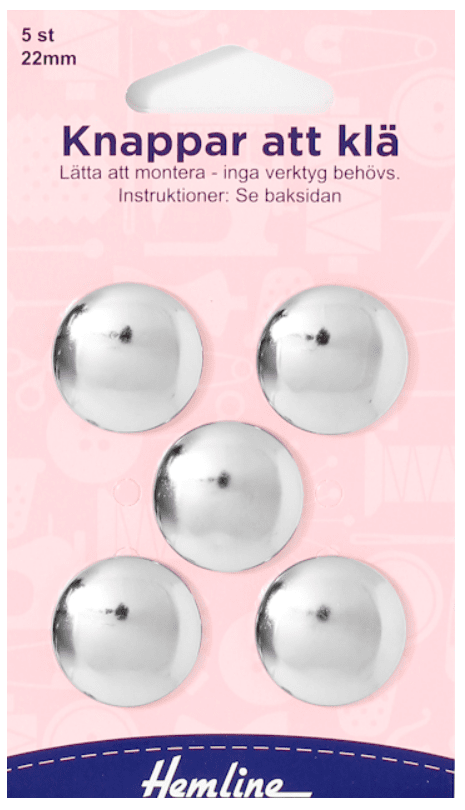 Knapp att klä 22mm