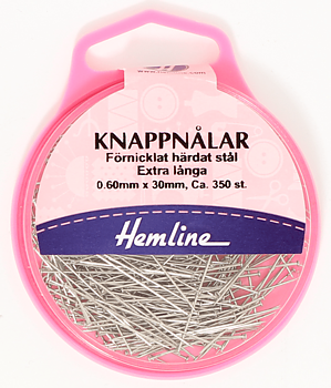 Knappnålar Extralånga