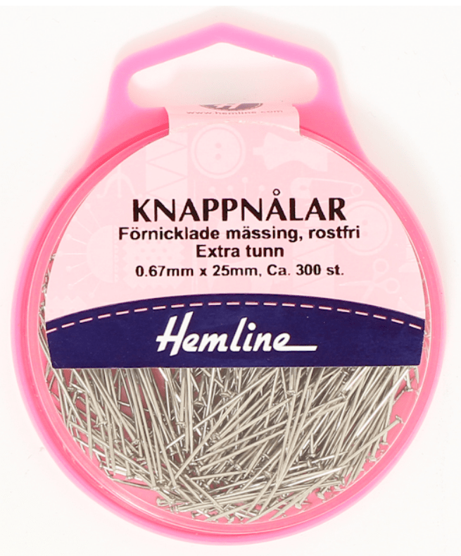 Knappnålar Extratunna