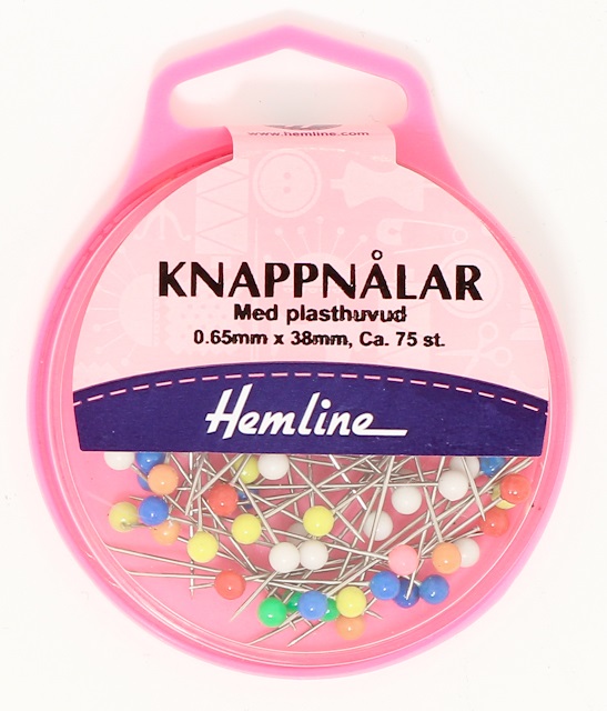 Knappnålar Med Plasthuvud