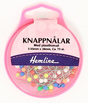 Knappnålar Med Plasthuvud
