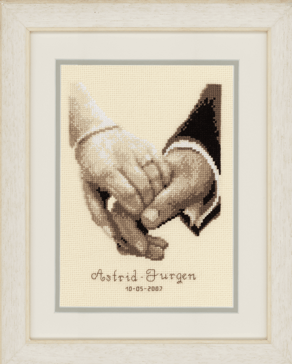 Bröllopsbroderi Astrid-Jurgen