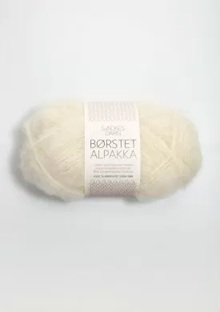 Börstet Alpakka