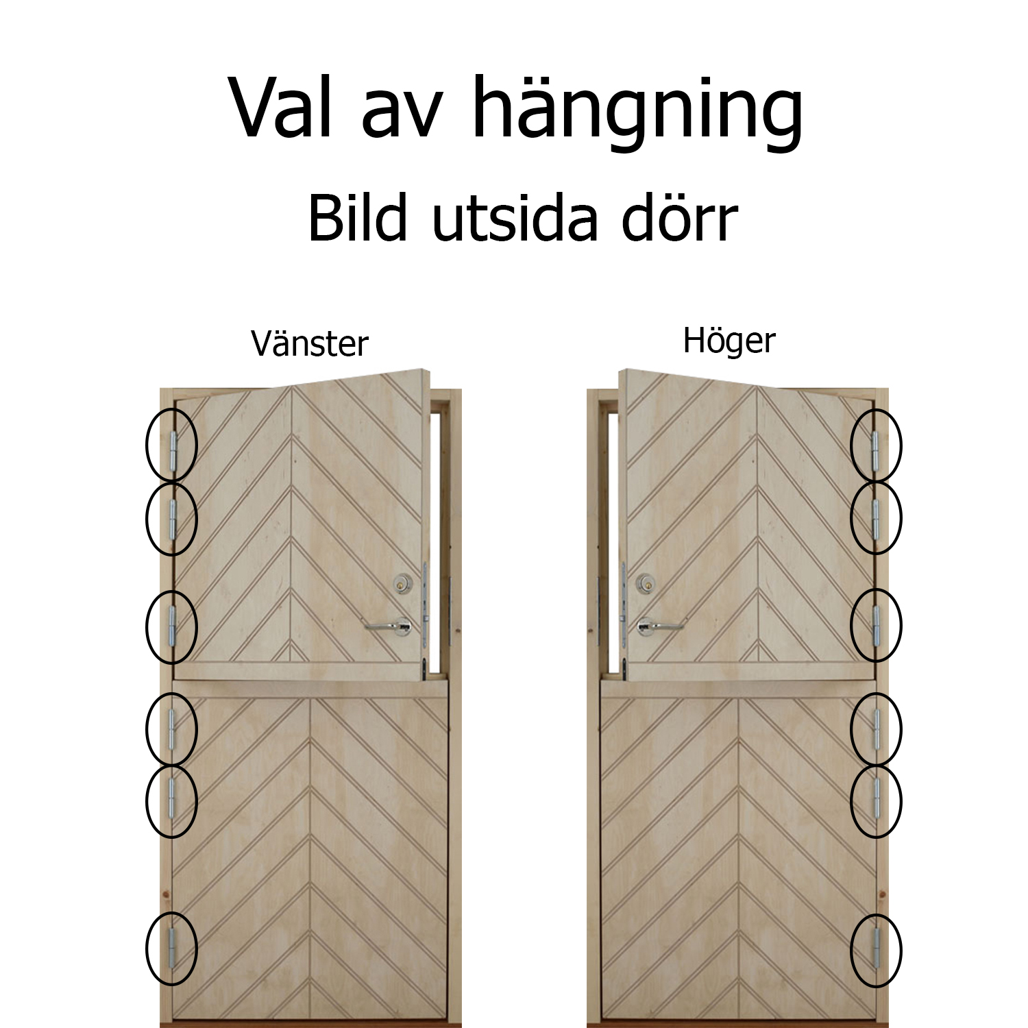 Ytterdörr Älmås halv - 3