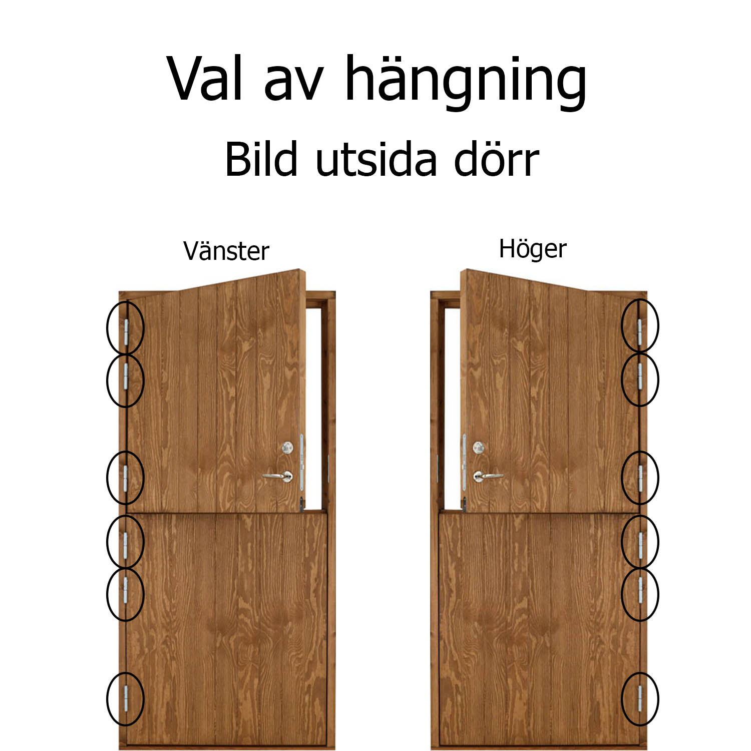 Ytterdør Dalstorp halv - 2