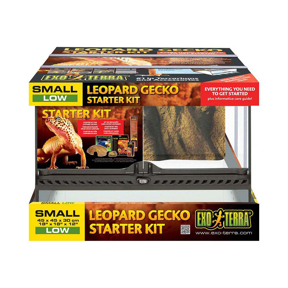 Exo Terra Startkit Leopard Gecko 45x45x30cm Akvariumkungen.se