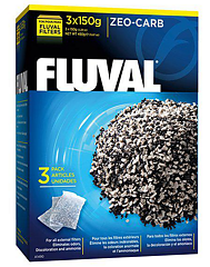 Fluval - Zeo-Carb 3x150g