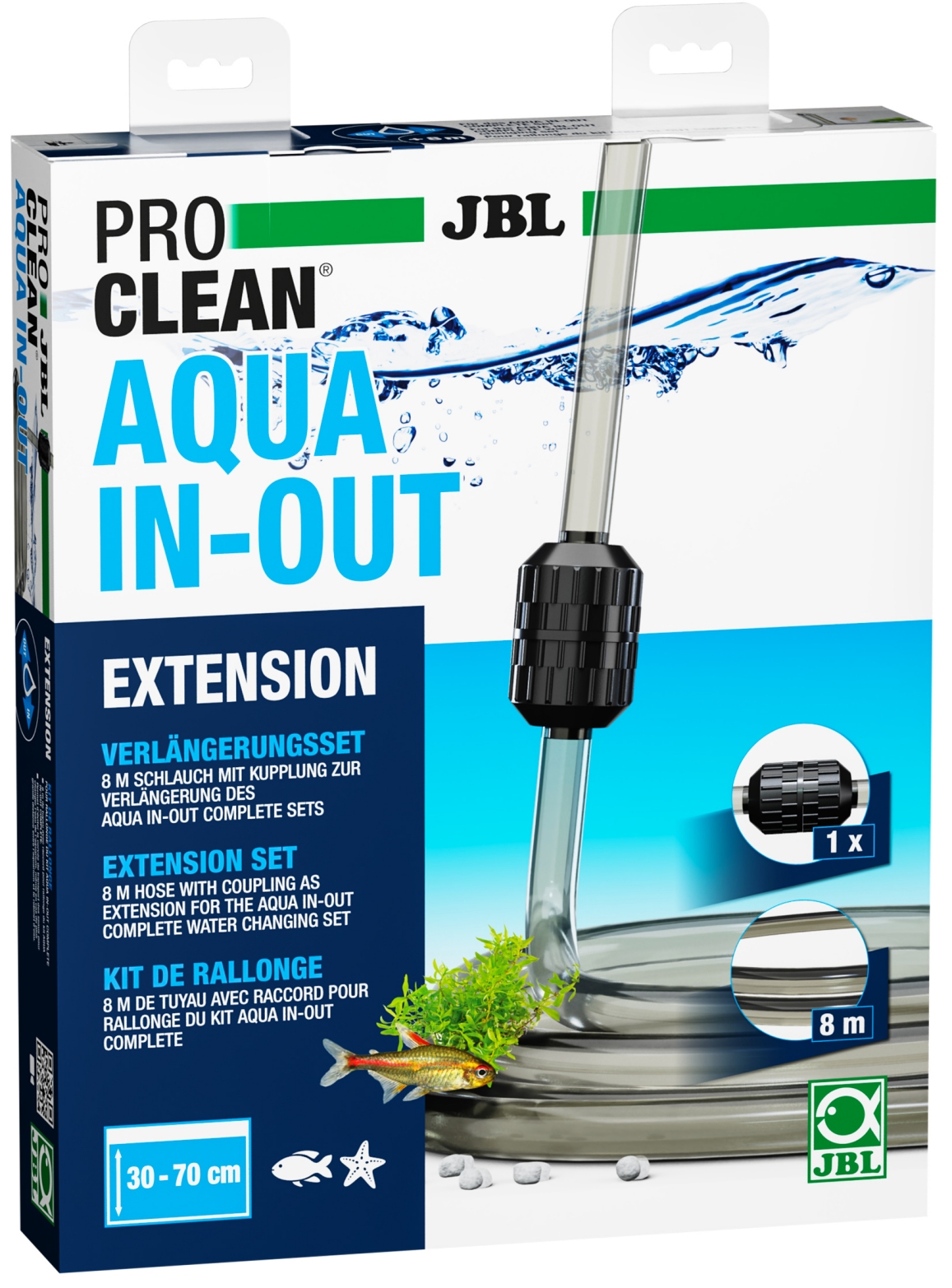 JBL - Aqua In-Out Förlängningsslang 8M