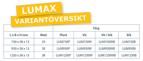 Akvastabil - Lumax strömadapter 30W