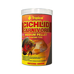 Tropical - Cichlid Carnivore Pellet Medium 1000ml/360g