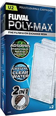 Fluval - U2 Poly-Max Filtermatta 2-pack