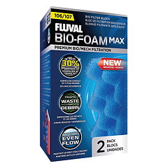 Fluval - 104-107 BioFoam Max filtermatta 2-pack
