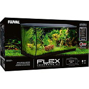 Fluval - Flex 123liter LED Svart