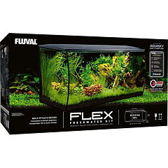 Fluval - Flex 123liter LED Svart