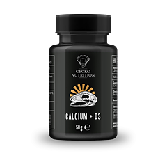 Gecko Nutrition - Calcium + D3 50g