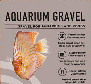 Ozami - Aquarium Gravel 2-3mm Svart - 2kg - 3