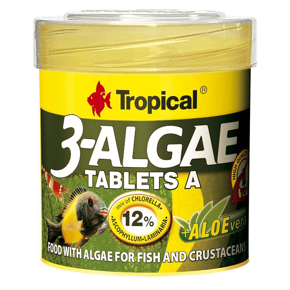 Tropical - 3 Algae Tablets A 50ml/36gr 80st