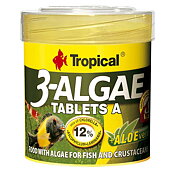 Tropical - 3 Algae Tablets A 50ml/36gr 80st