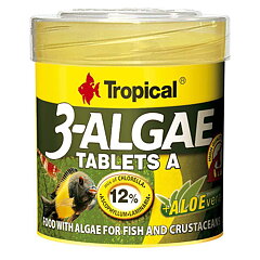Tropical - 3 Algae Tablets A 50ml/36gr 80st