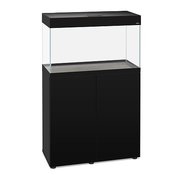 Aquael - Optiset 125 Akvarium med möbel & belysning - Svart