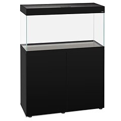 Aquael - Optiset 200 Akvarium med möbel & belysning - Svart