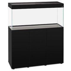 Aquael - Optiset 240 Akvarium med möbel & belysning - Svart