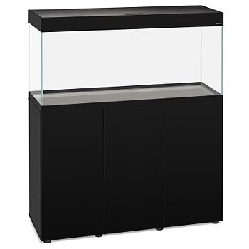 Aquael - Optiset 240 Akvarium med möbel & belysning - Svart