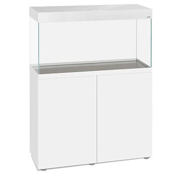 Aquael - Optiset 200 Akvarium med möbel & belysning - Vit