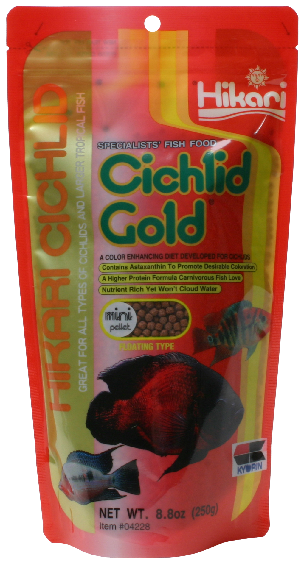 Hikari - Ciklid Gold Color Mini 250g