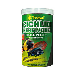 Tropical - Cichlid Herbivore Small Pellet 1000ml/360g