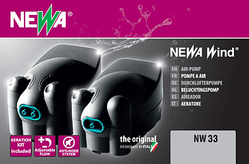Newa - Luftpump Wind double Komplett