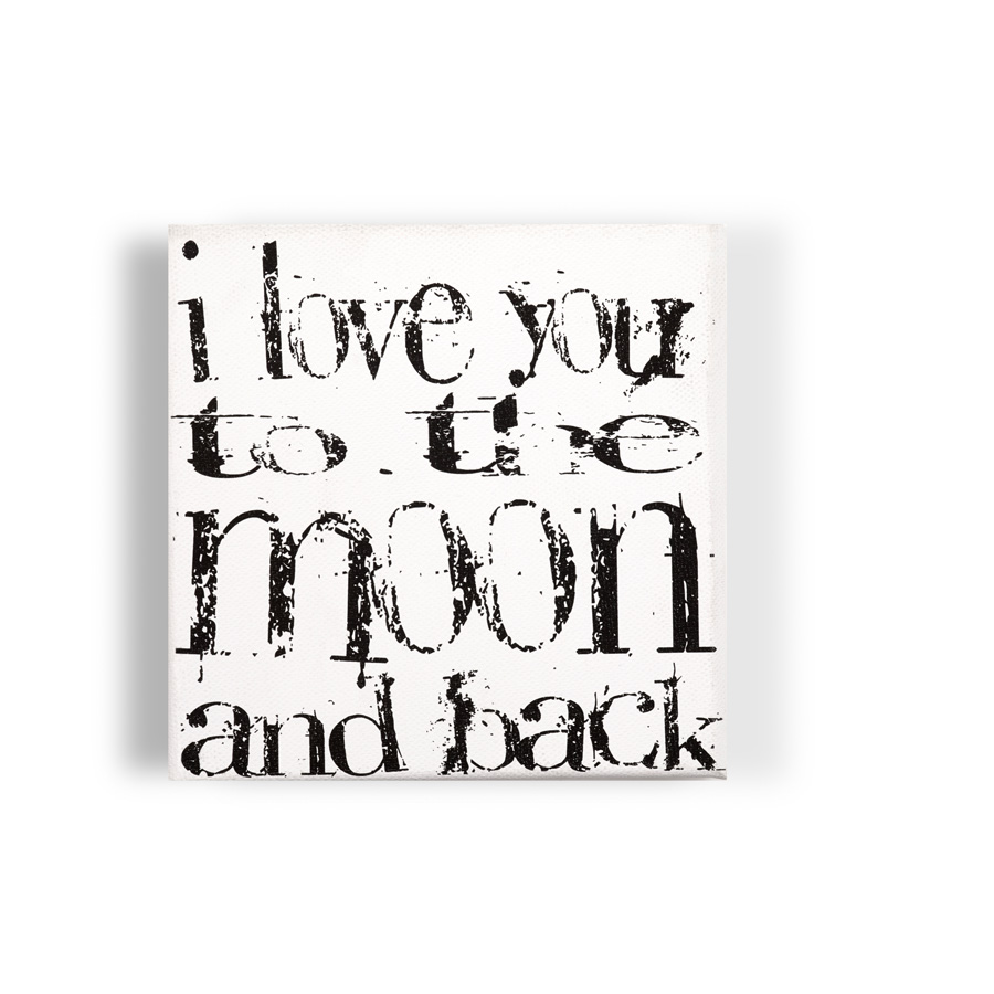 Canvastavla - I love you..."