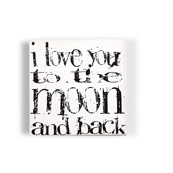 Canvastavla - I love you..."