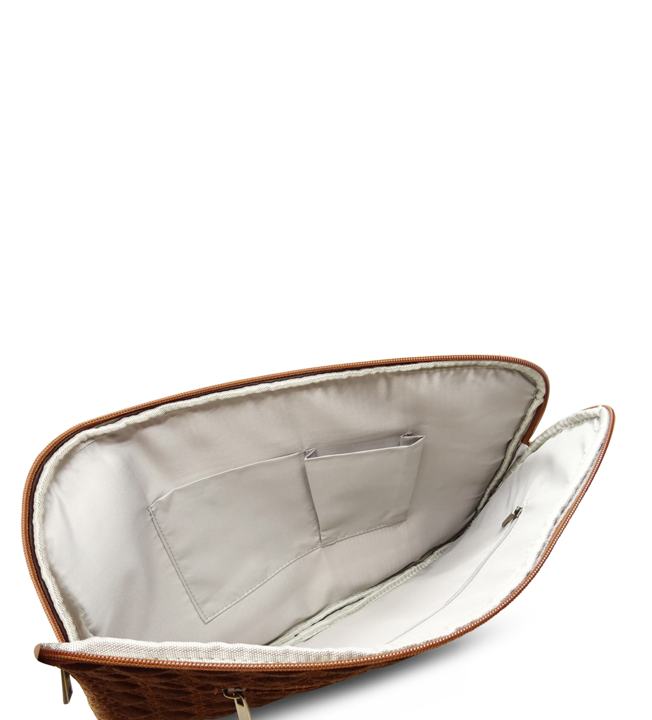 SHELL VELVET LOGO 13" NOUGAT BROWN - 3
