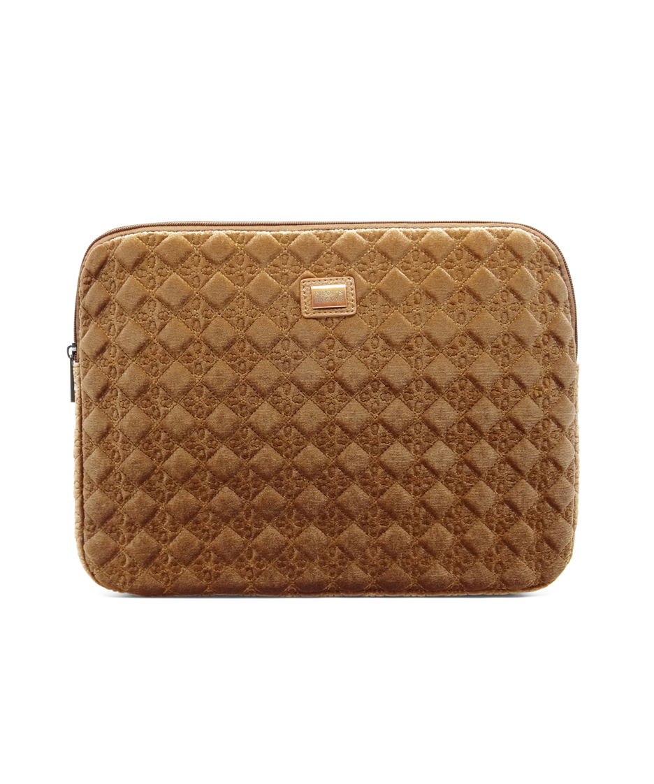 SHELL VELVET LOGO 13" NOUGAT BROWN