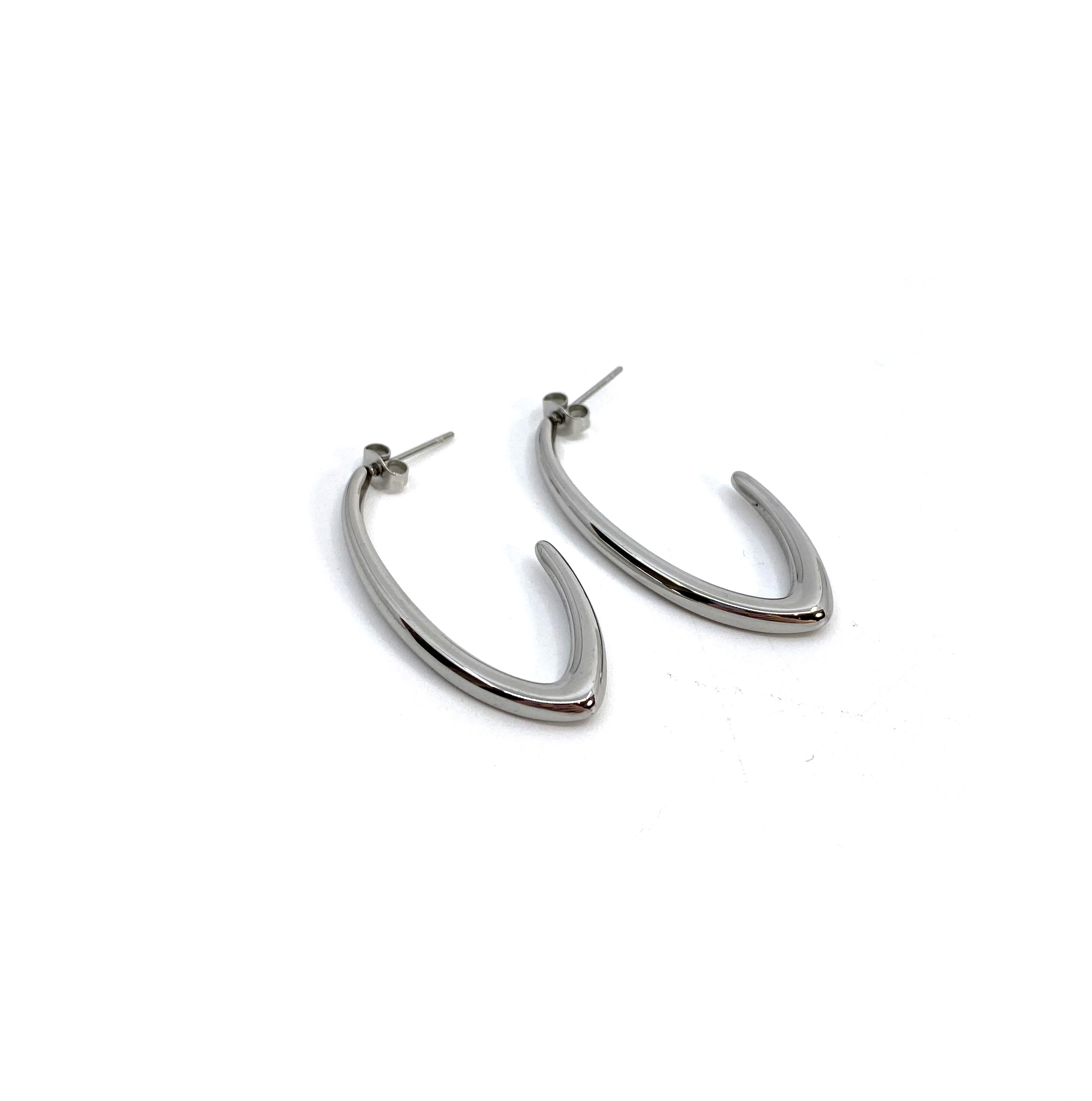ELIZA HOOP BIG SILVER