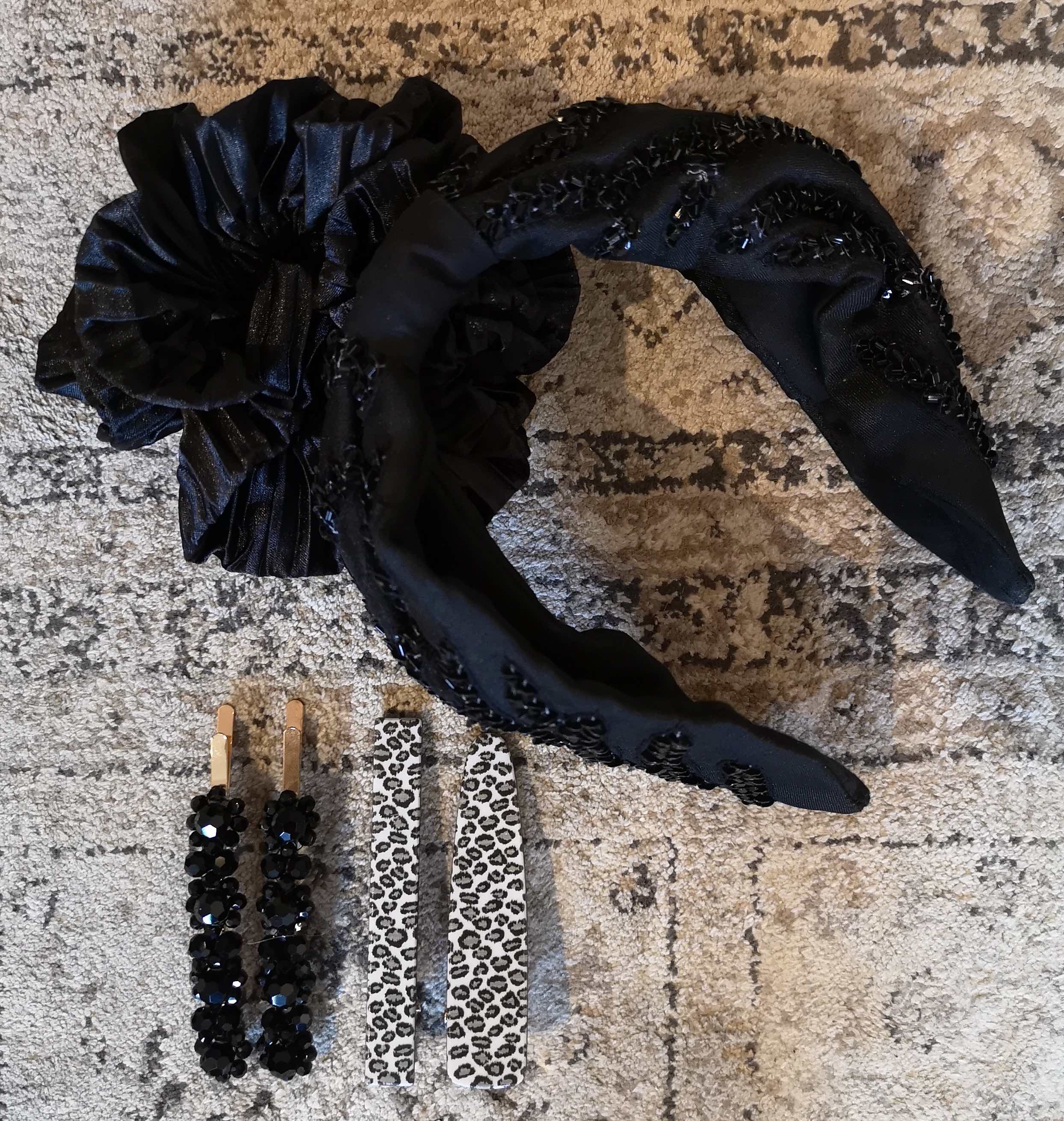 AFRA CLIP SET BLACK & WHITE - 2