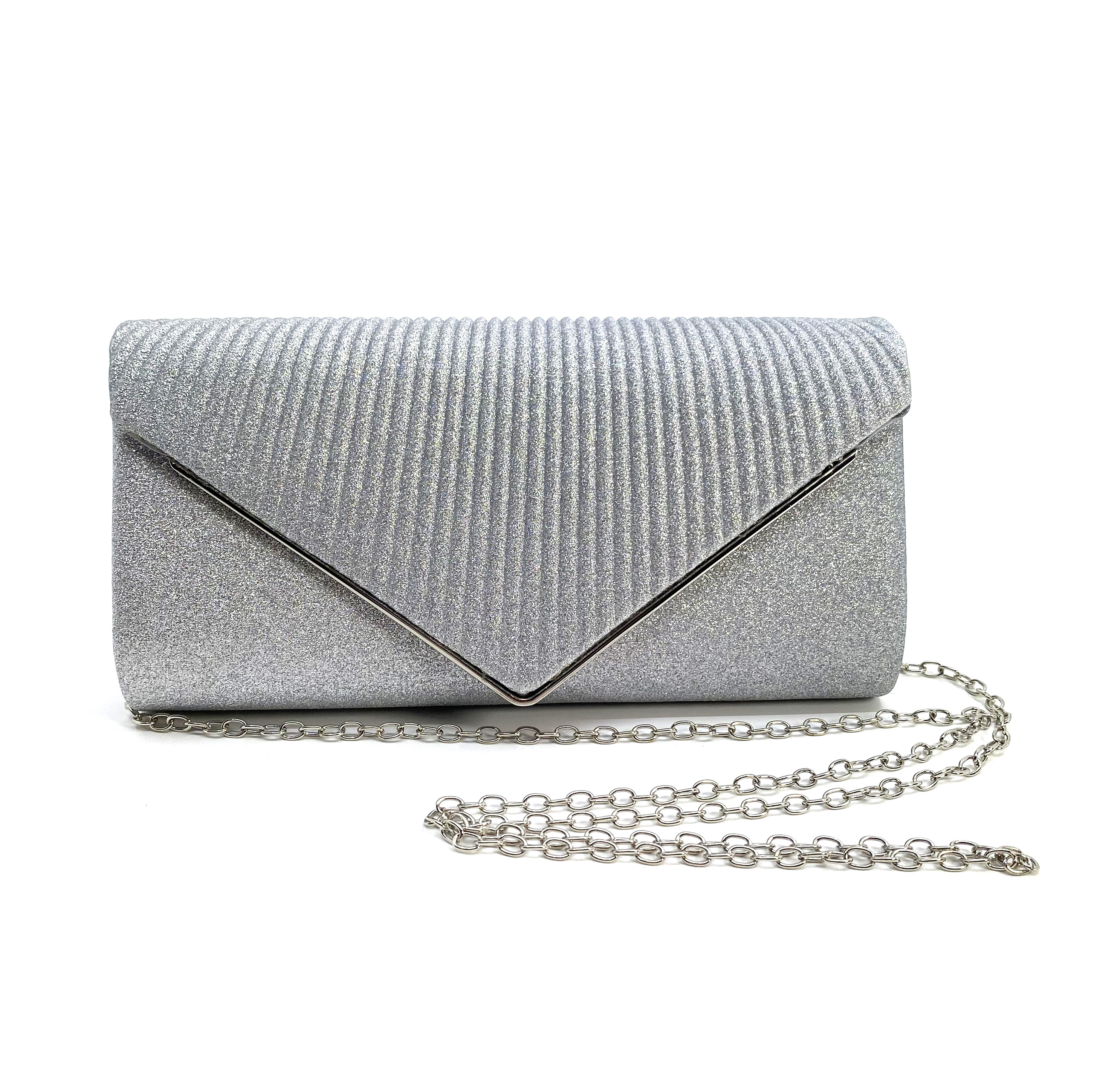 GALA CLUTCH SILVER