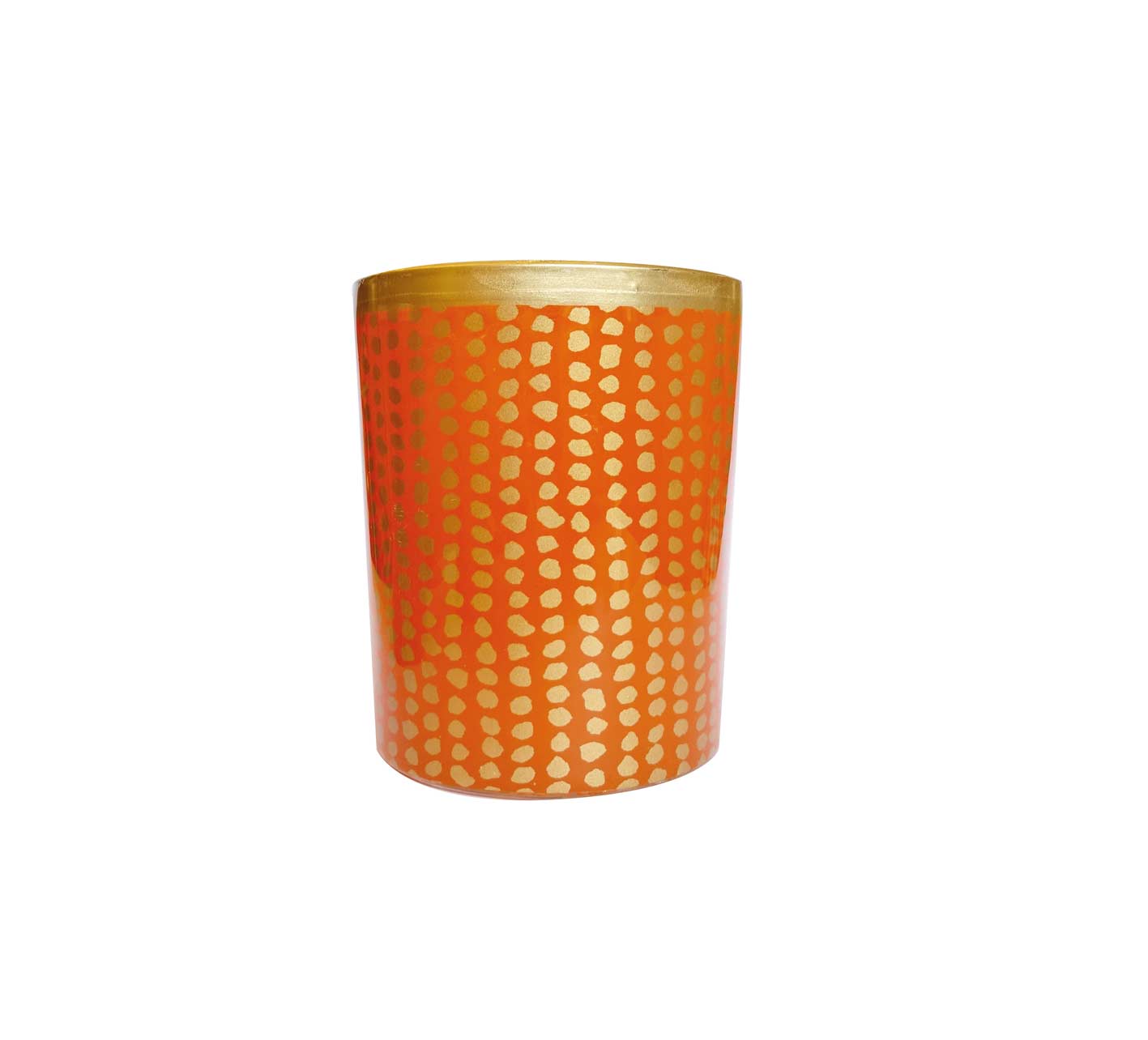 DOT VOTIVE MEDIUM ORANGE