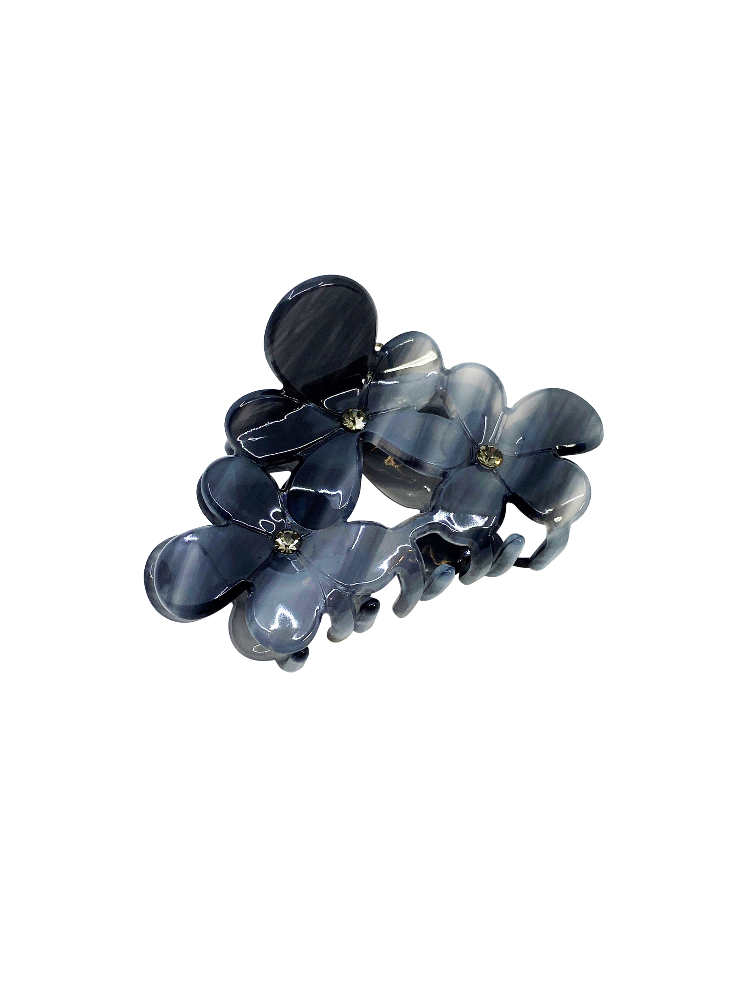 POPPY CLAMP BLACK