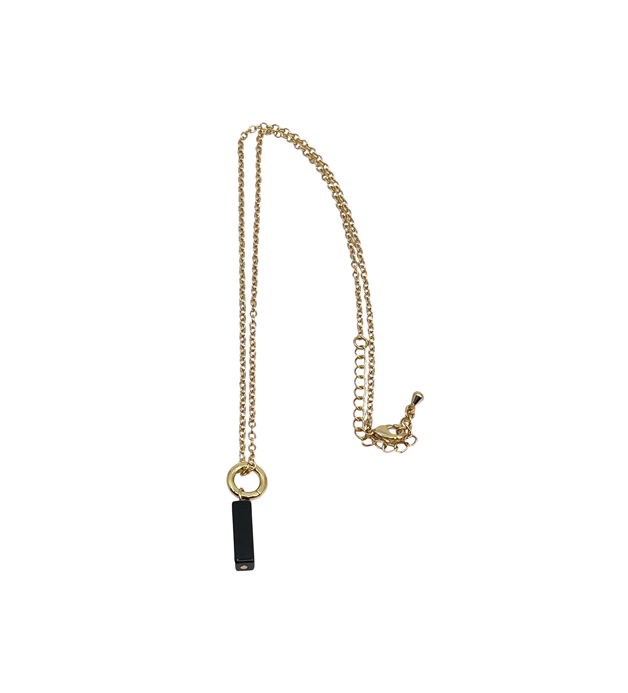 ELENA NECKLACE BLACK - 3