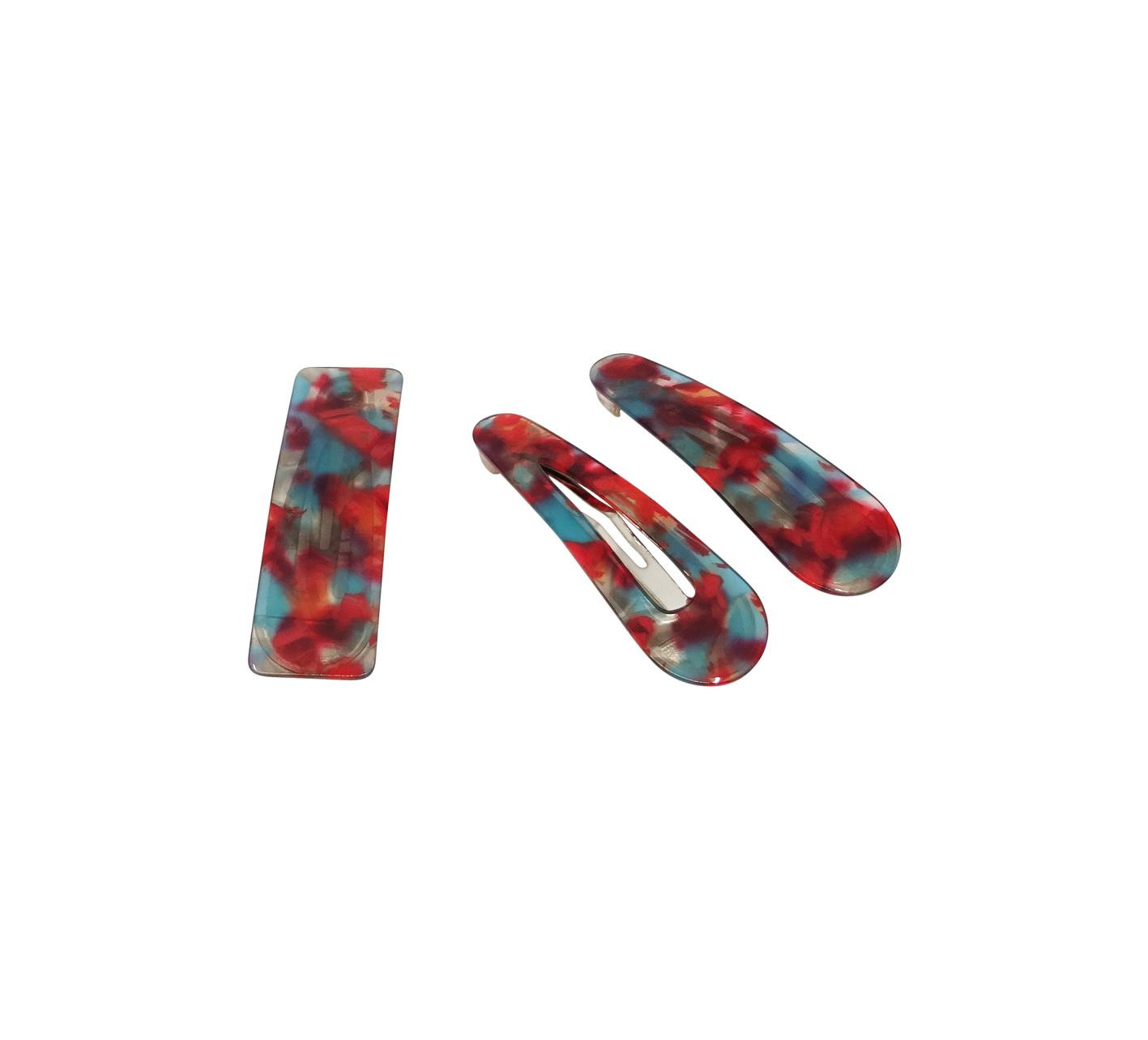 BAMBA CLIP ROSSO 3 pcs