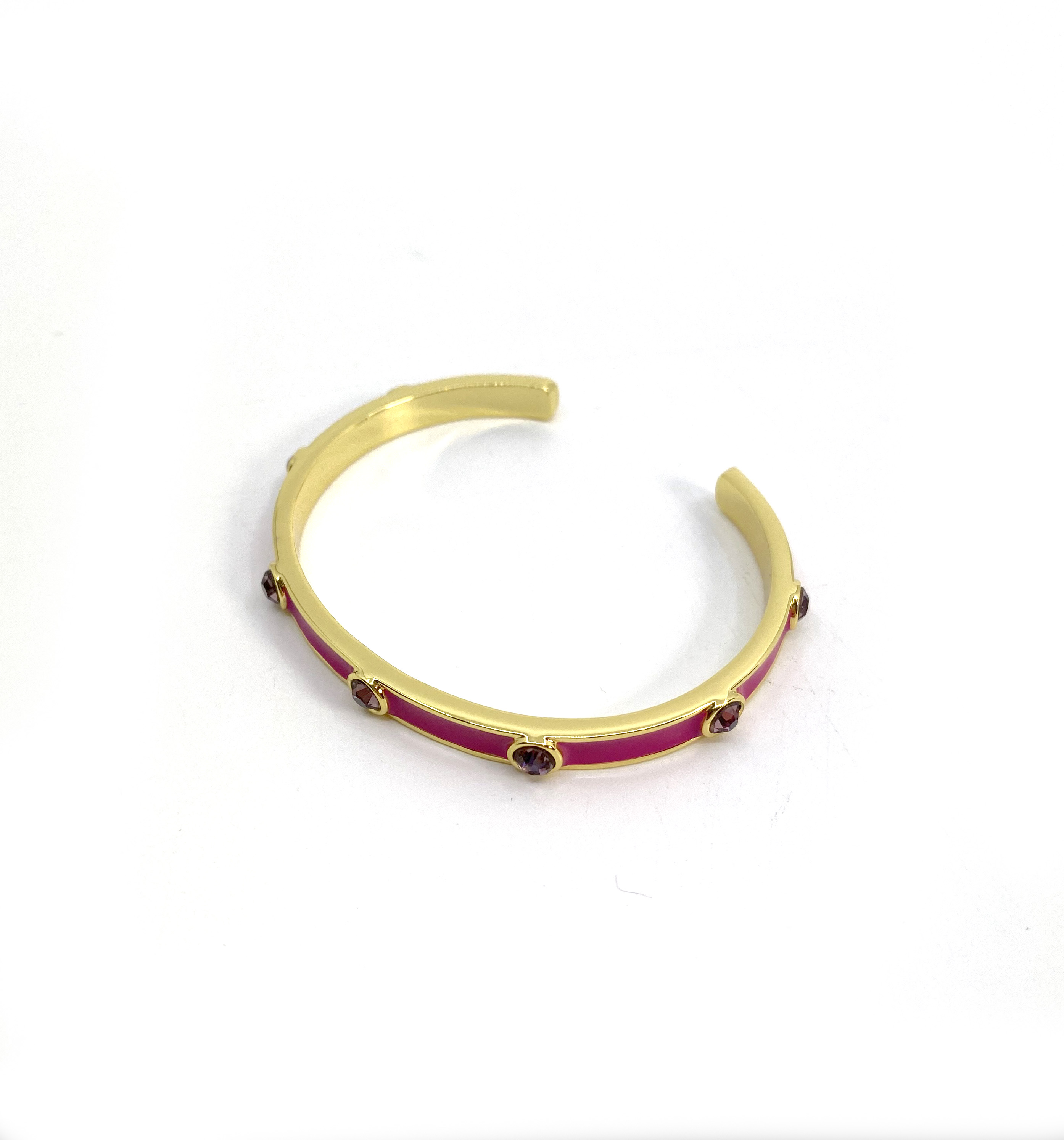 VIDA BANGLE BRACELET FUSCHIA