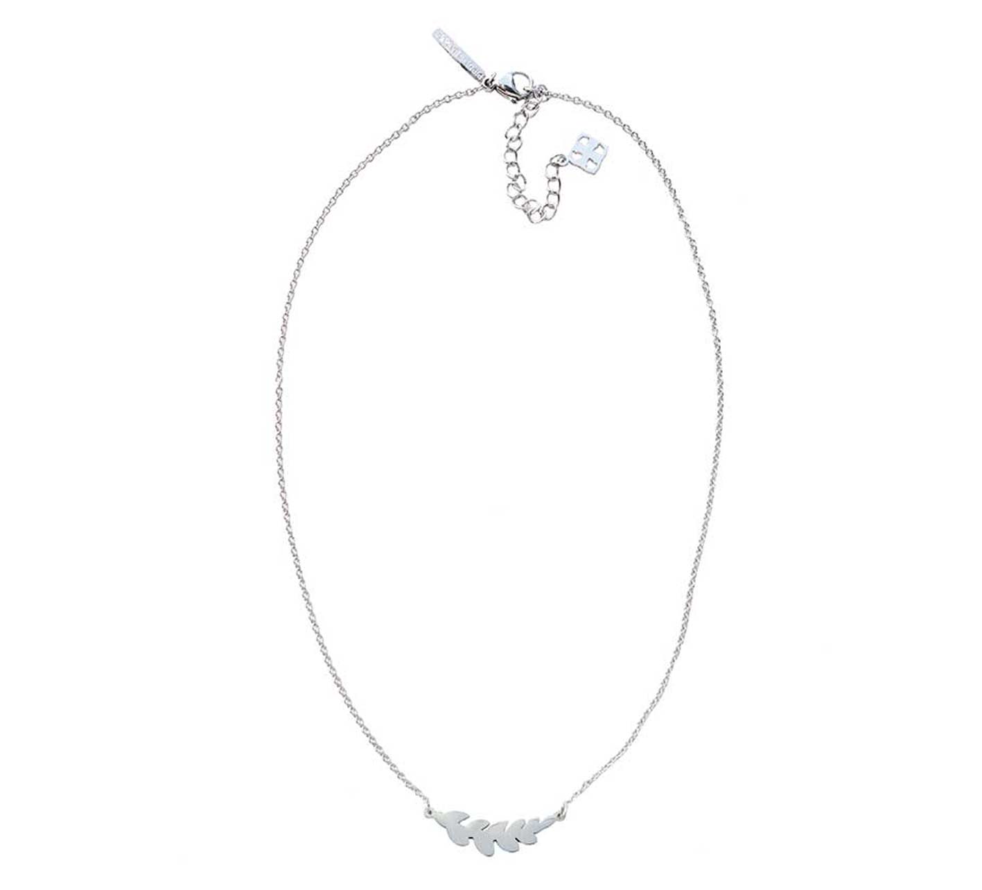 FELICE SHORT NECKLACE SILVER
