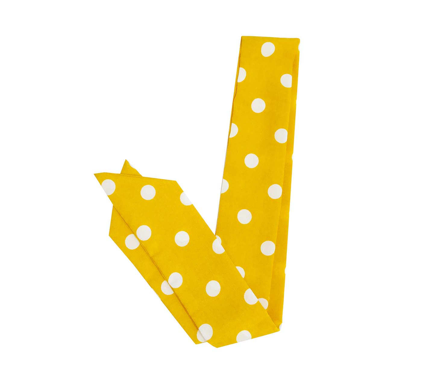 VIVA SCARF POLKA DOT YELLOW