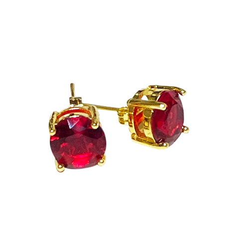 BELOVED EAR SMALL WINTER ROSE RED