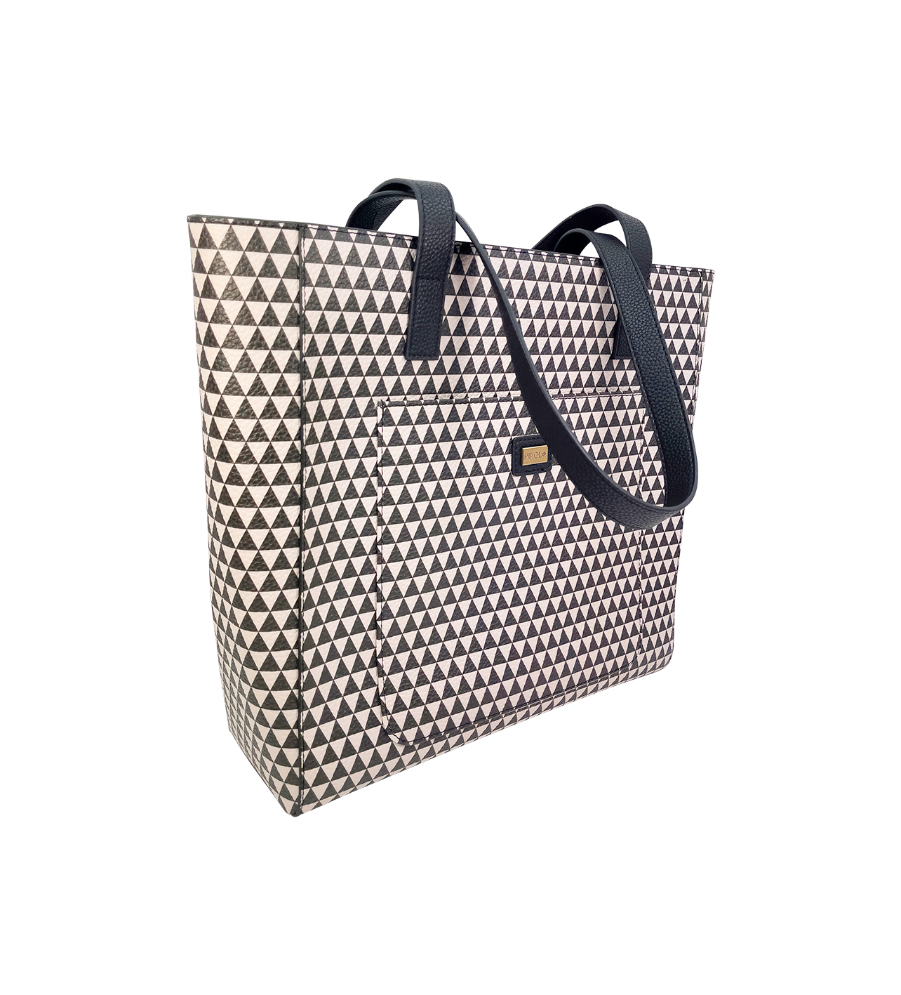 ALLY TOTE BAG TRIP BLACK & WHITE
